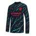 Camisa de Futebol Manchester City Erling Haaland #9 Equipamento Alternativo 2023-24 Manga Comprida